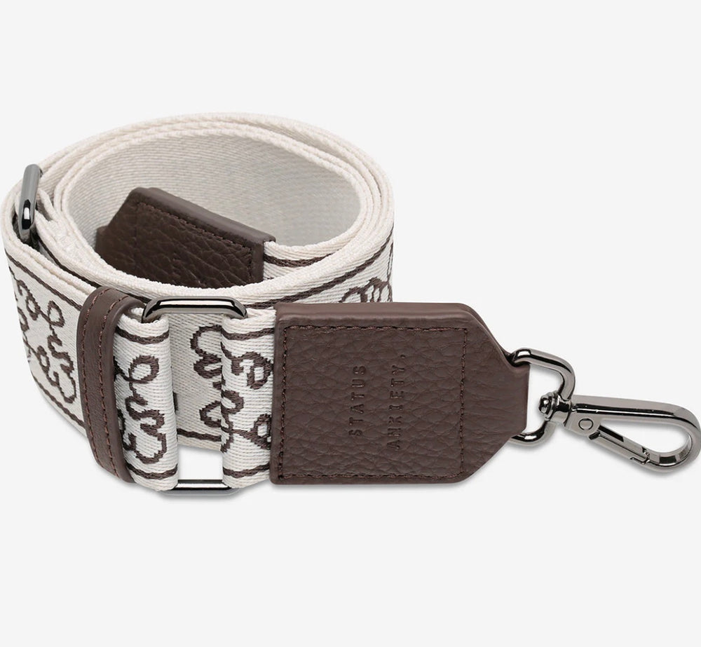 Jacquard Strap - Cocoa