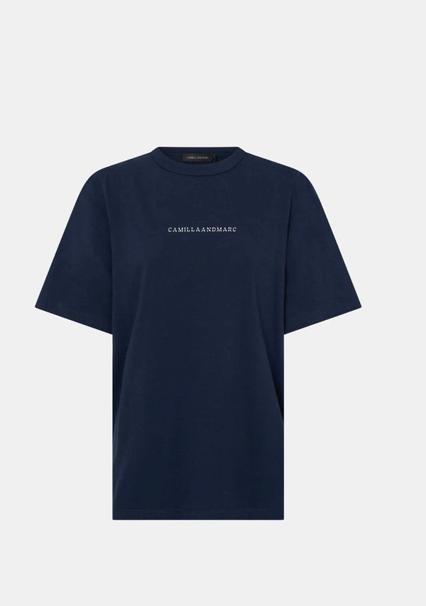 Suvero Logo Tee - Navy