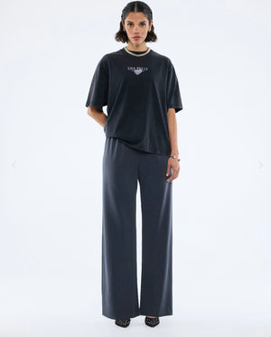 Pelly Heart Tour Tee - Vintage Black