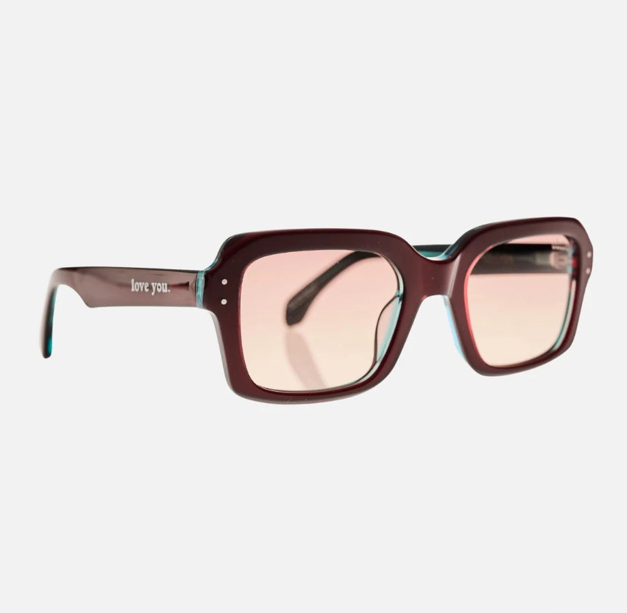 Entry Tri Tone Ruby/Green | Rose Gradient Bio Lens