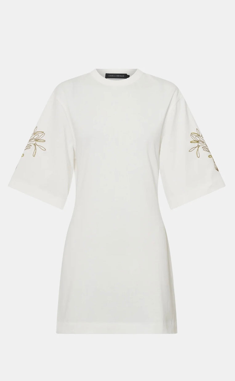 Eviva Mini Dress - Soft White