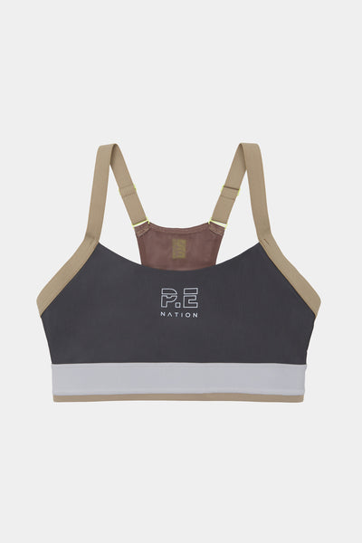 Terrain Sports Bra - Dark Shadow