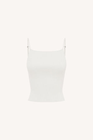 Liat Knit Singlet - Bone