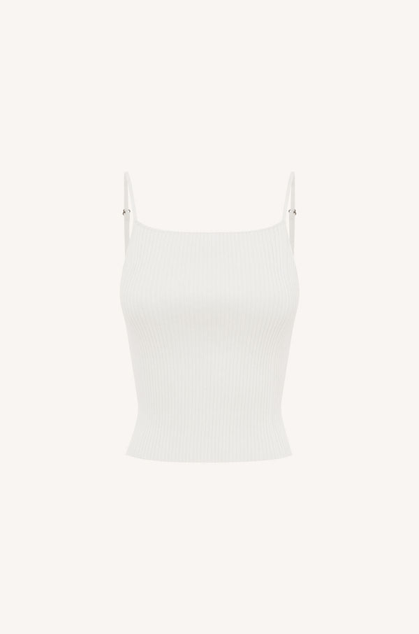Liat Knit Singlet - Bone