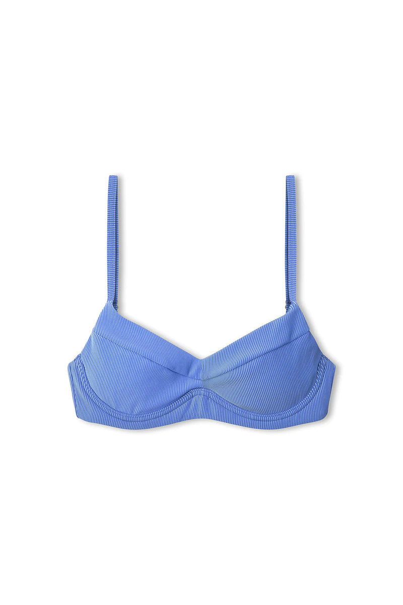 Sky Stripe Rib Balconette Bra Cup – Podium Boutique Yamba