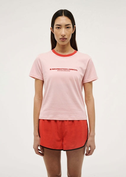 Department Short Sleeve Tee - Crystal Rose