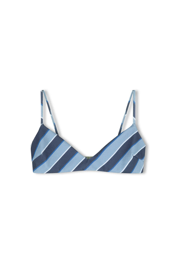 Horizon Stripe Textured Bralette