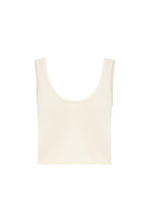 Belen Knit Top - Bone