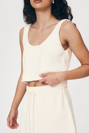 Belen Knit Top - Bone
