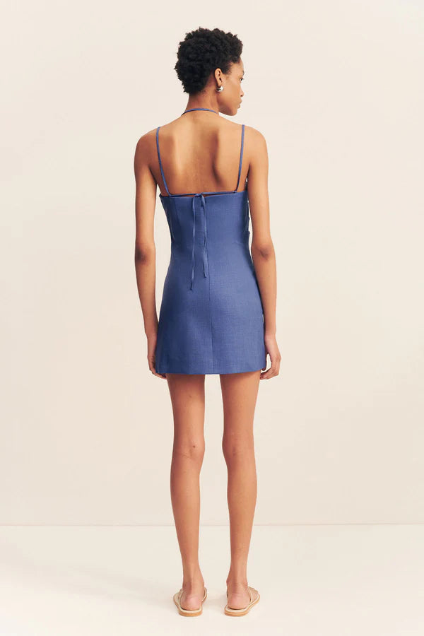 Asher Draped Mini Dress