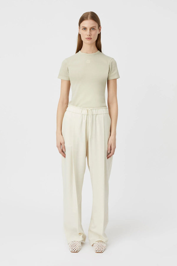 Carlisle Pant - Ivory Marle