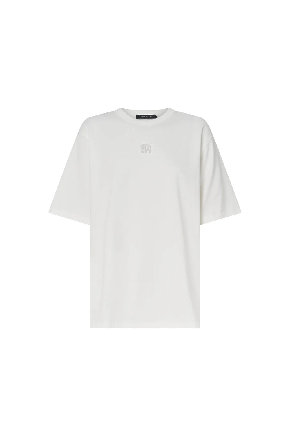 Bloom Embroidered Tee - Soft White