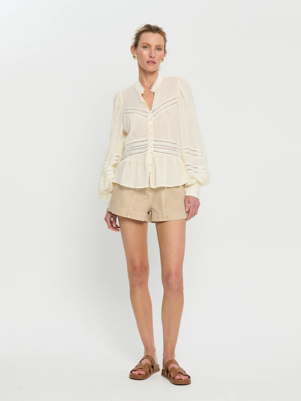 Tana Blouse - Natural