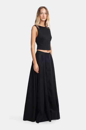 Mana Maxi Skirt - Black