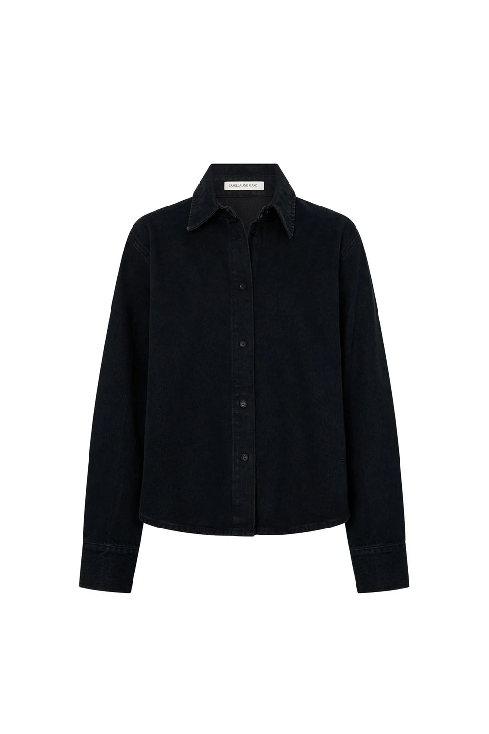 Bay Denim Shirt - Inky Black