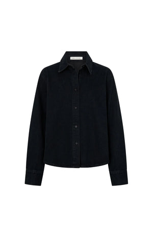 Bay Denim Shirt - Inky Black