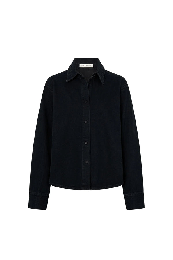 Bay Denim Shirt - Inky Black