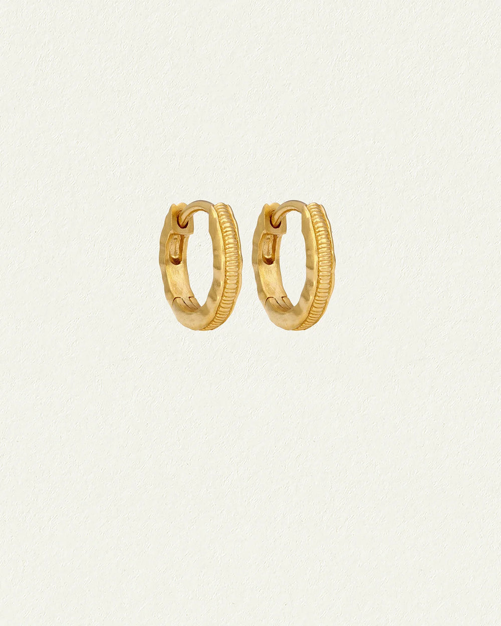 Arete Huggies - Gold Vermeil