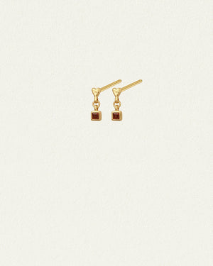 Eros Drop Studs - Gold