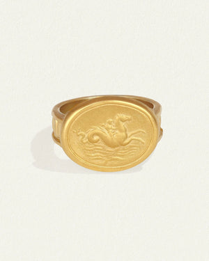 Poseidon Ring - Gold Vermeil