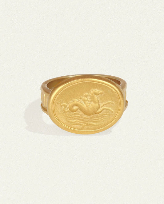 Poseidon Ring - Gold Vermeil