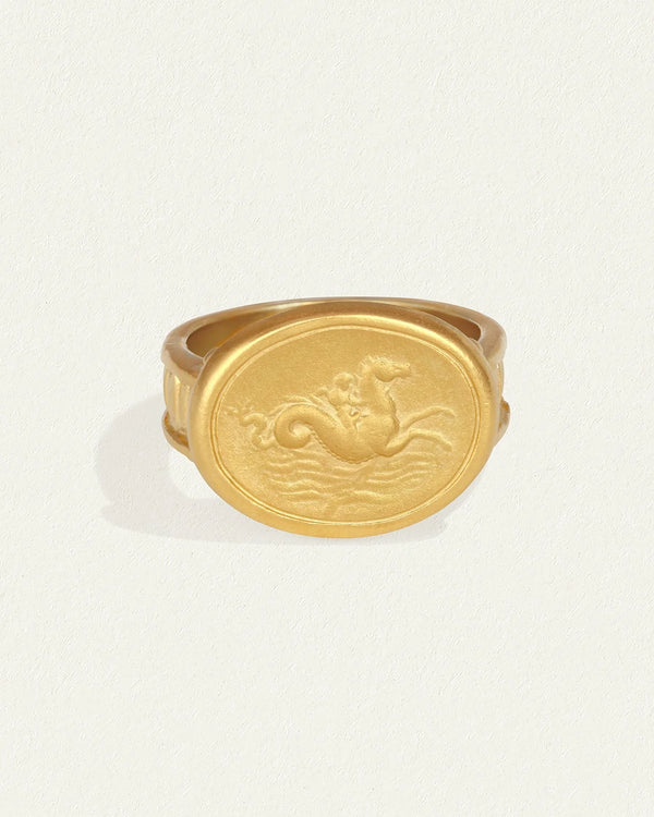 Poseidon Ring - Gold Vermeil