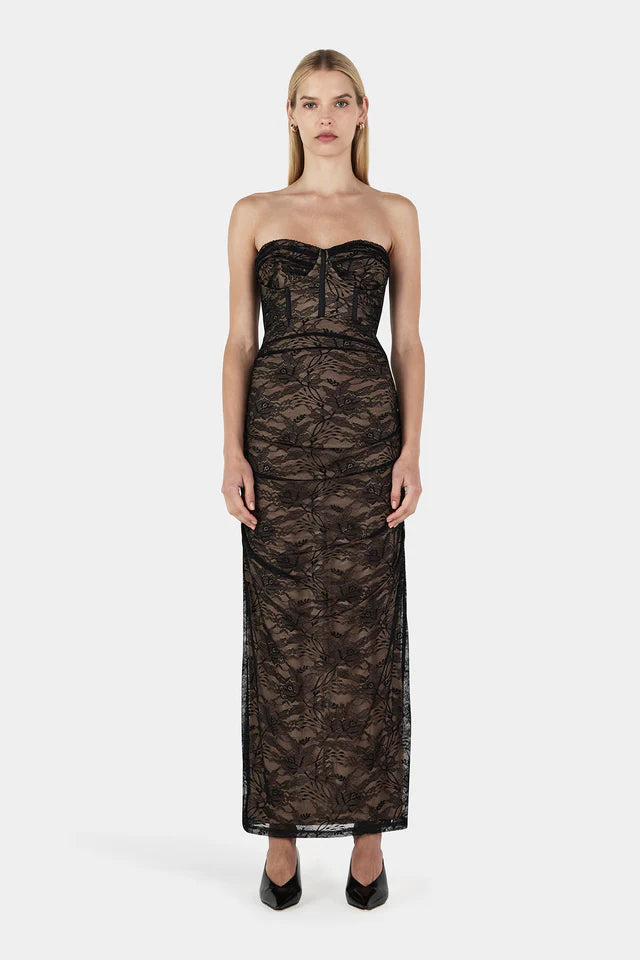 Campari Lace Dress - Black