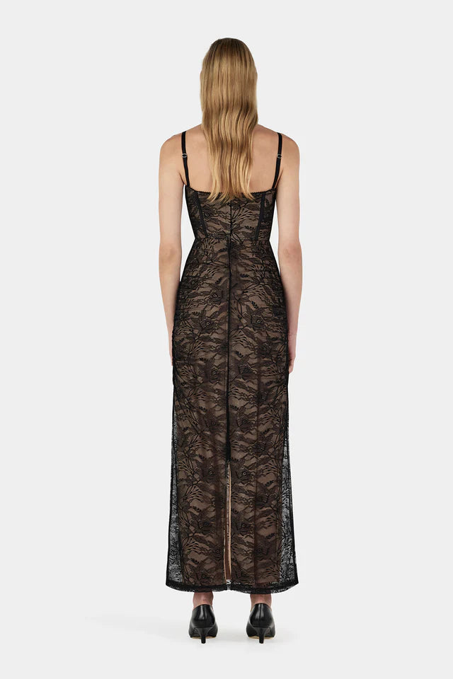 Campari Lace Dress - Black
