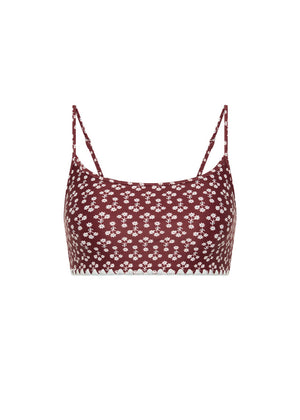 Firefly Hutton Scoop Bra - Floral