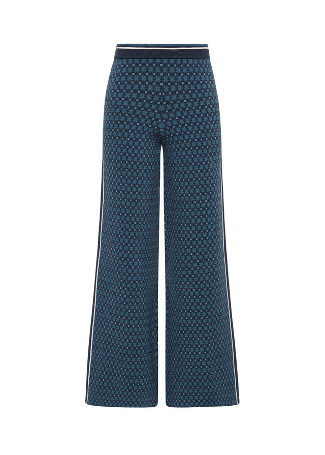 Lumiere Dillon Knit Pant - Blue