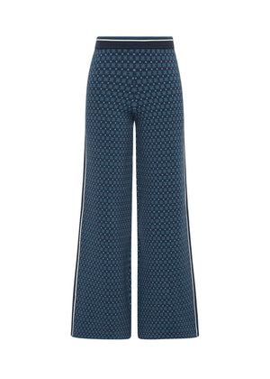 Lumiere Dillon Knit Pant - Blue