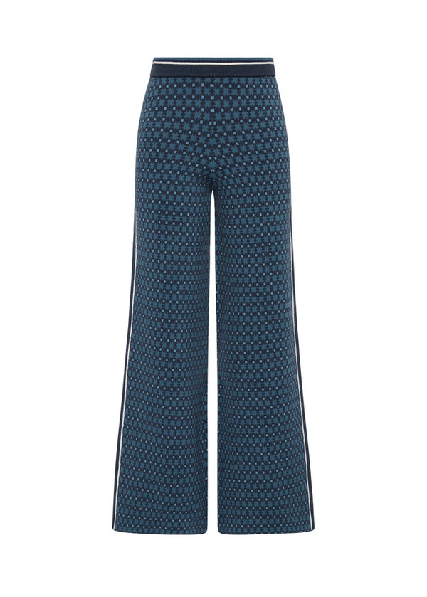 Lumiere Dillon Knit Pant - Blue