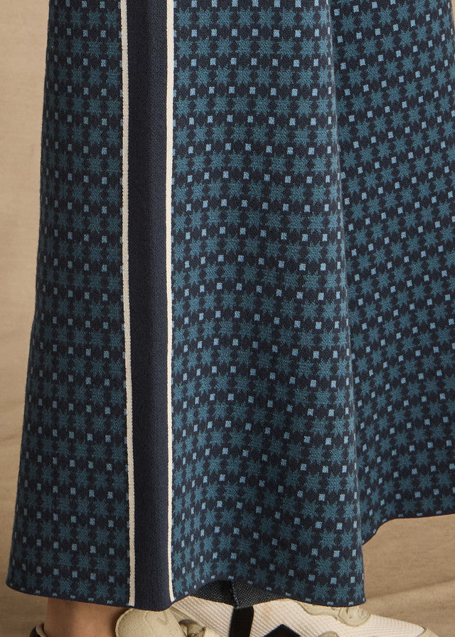 Lumiere Dillon Knit Pant - Blue