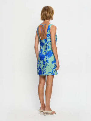 Juniper Mini Dress - Cobalt Blue