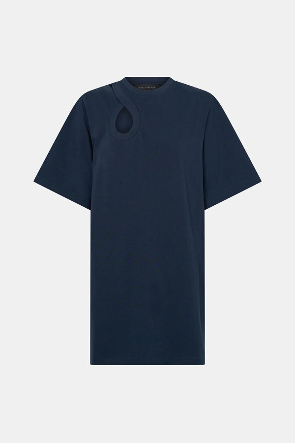 Pablo Tee Mini Dress - Navy