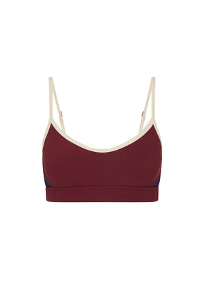 Adesa Scoop Danni Bra - Maroon
