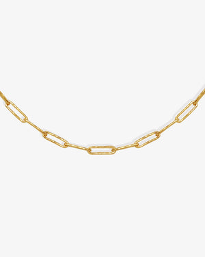 Kiya chain necklace - gold vermeil