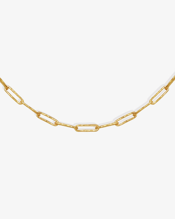 Kiya chain necklace - gold vermeil