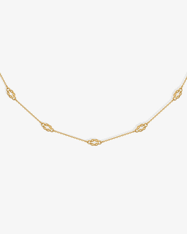 Airla necklace - gold vermeil