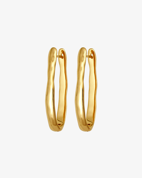 Kaolin earrings - gold vermeil