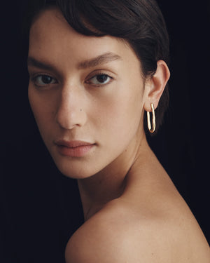 Kaolin earrings - gold vermeil