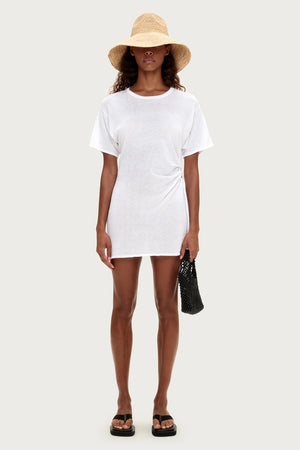 T-Shirt Knit Dress - White