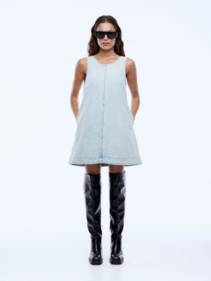 Annie Denim Dress - Light Wash
