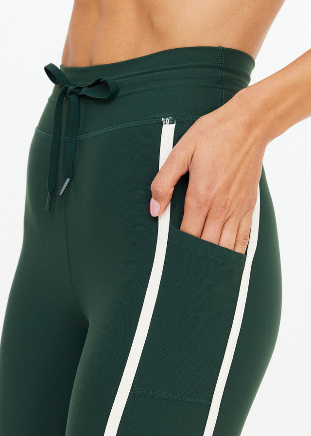 Santa Fe 25IN Midi Pant - Jungle Green