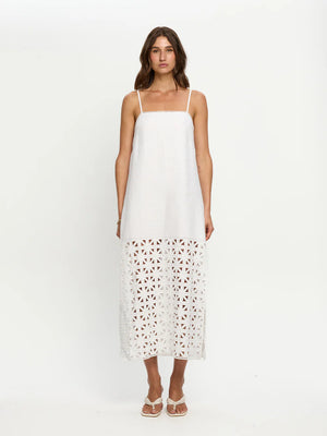Marley Midi Dress - Ivory