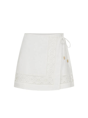 Marley Mini Skirt - Ivory