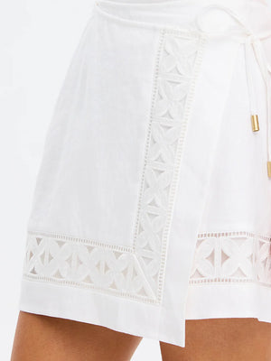 Marley Mini Skirt - Ivory