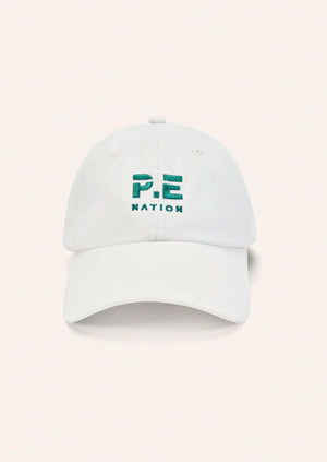 Heads Up Cap - Whisper White/College Green