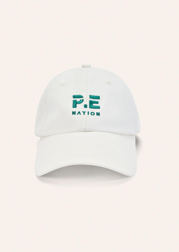 Heads Up Cap - Whisper White/College Green