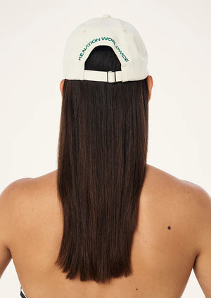 Heads Up Cap - Whisper White/College Green